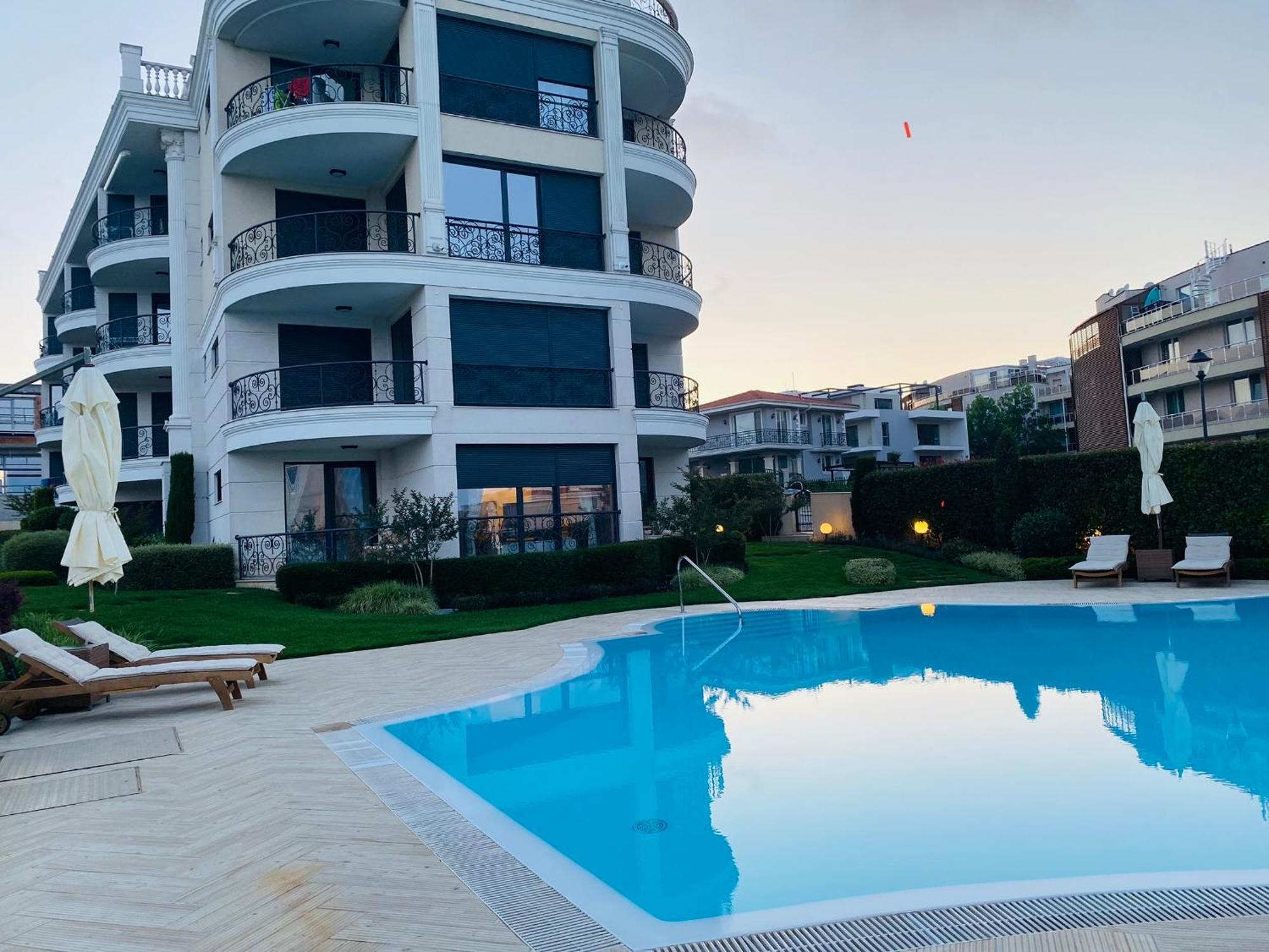 Apartments In Complex Sunny Island Deluxe Chernomorets Dış mekan fotoğraf